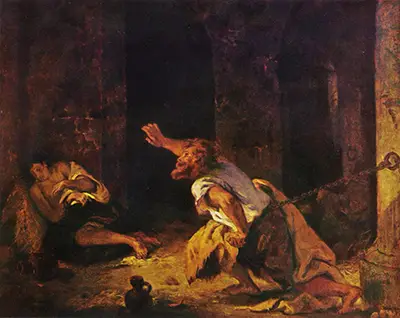 The Prisoner of Chillon Eugene Delacroix